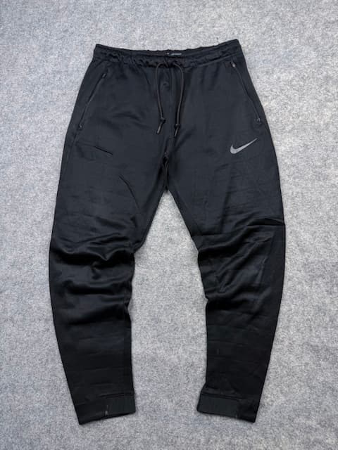Nike Black Tech Fleece Joggers – Size L