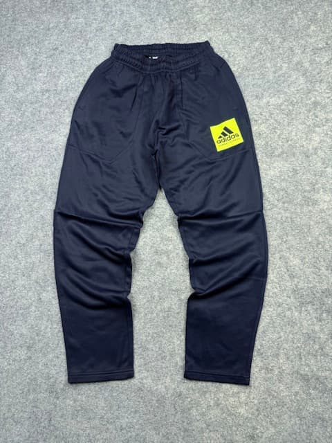 Adidas Combat Sports Navy Blue Track Pants with Logo – Size S/M