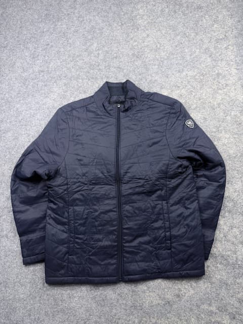 Montpellier Paris Lightweight Quilted Insulated Puffer Jacket - Dark Navy Blue | Size S