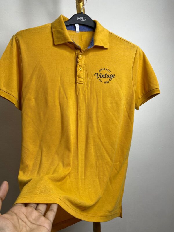 Cotton polo T-shirt - Image 3