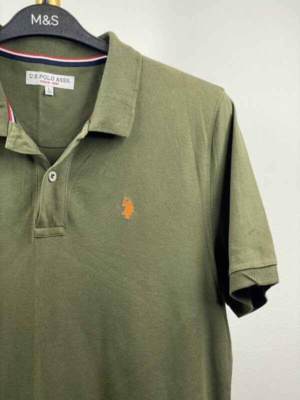 U.S POLO ASSN COTTON T-SHIRT - LARGE - Image 3