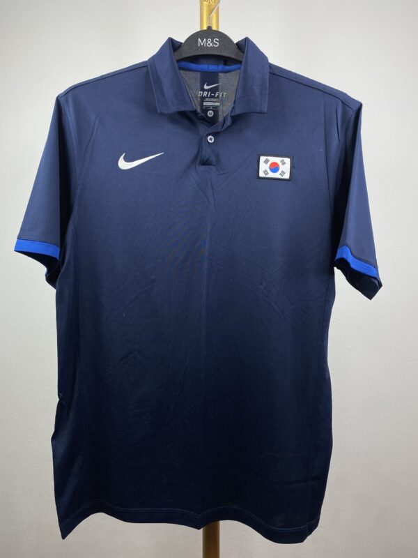 NIKE DRI-FIT SPORT POLO T-SHIRT - LARGE - Image 2