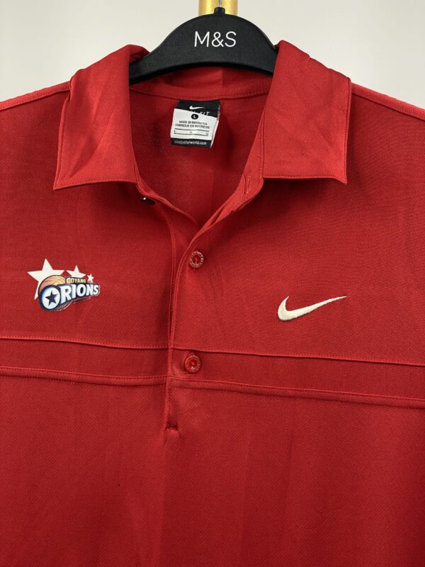 NIKE DRI-FIT POLO T-SHIRT - LARGE - Image 3