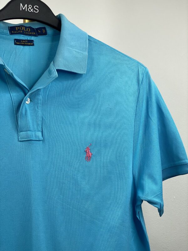 POLO RALPH LAUREN COTTON T-SHIRT - LARGE - Image 3