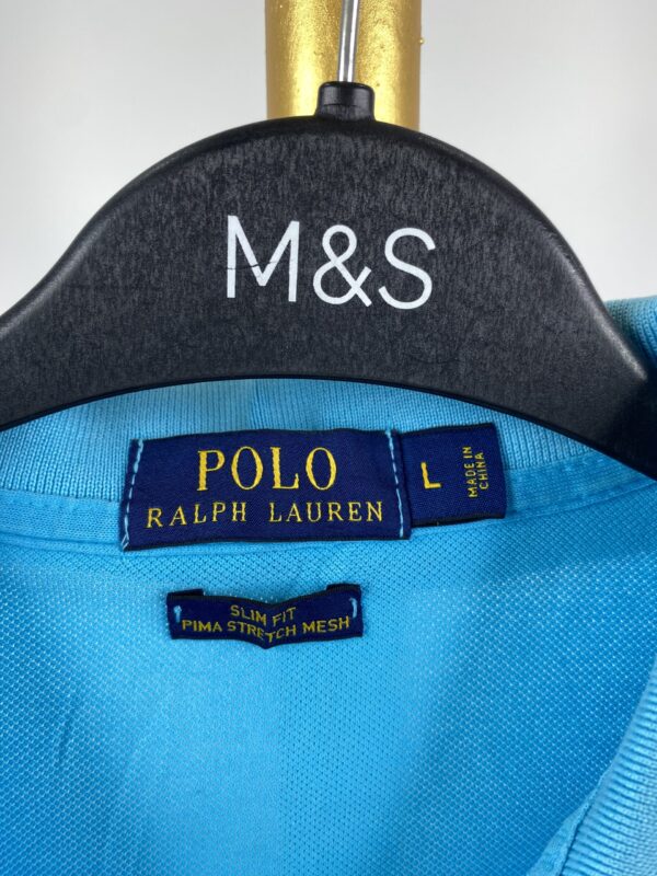 POLO RALPH LAUREN COTTON T-SHIRT - LARGE - Image 5