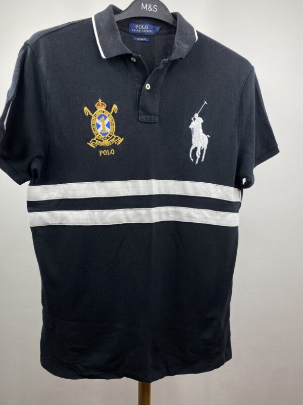 POLO RALPH LAUREN T-SHIRT - LARGE - Image 2