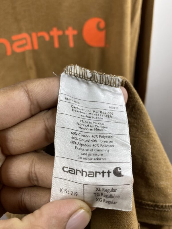 CARHARTT COTTON VINTAGE T-SHIRT - 5 XL - Image 6