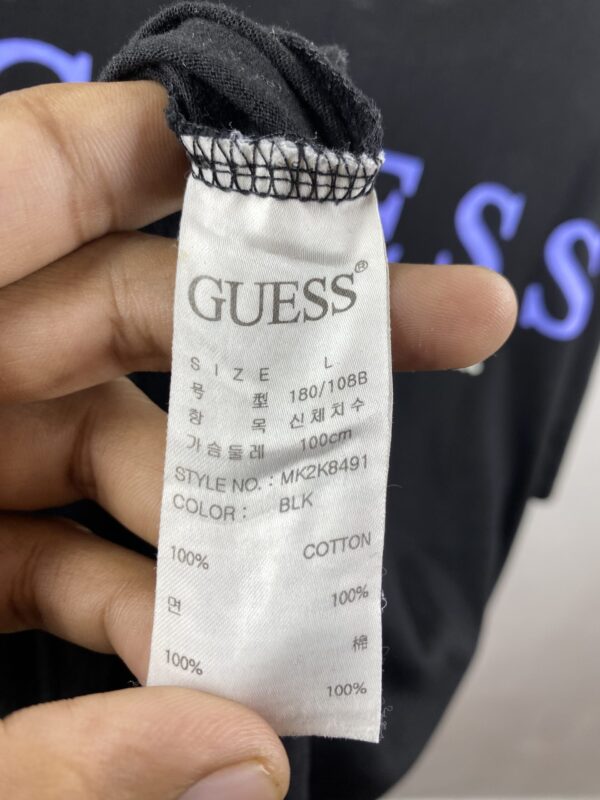 Guess cotton T-shirt - LARGE - Image 6