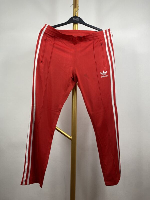 Adidas originals red track pant - MEDIUM