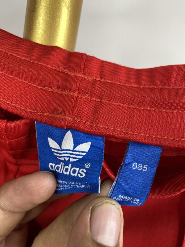 Adidas originals red track pant - MEDIUM - Image 4