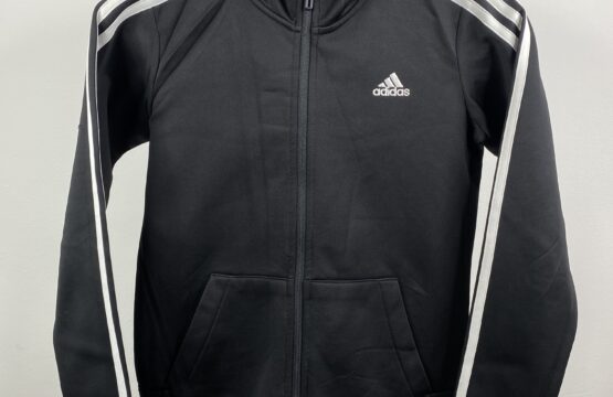 Adidas hoodie track jacket - X SMALL