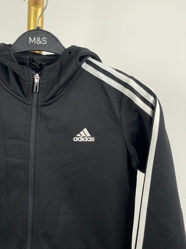 Adidas hoodie track jacket - X SMALL - Image 2