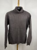 High neck heavyweight sweater - LARGE