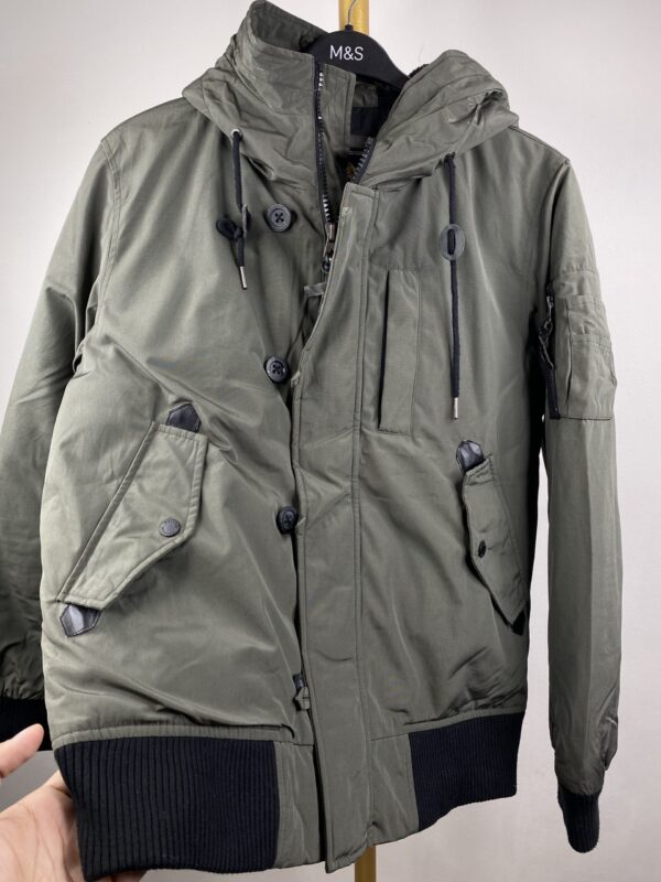 POLHAM HEAVY QUALITY PUFFER WINTER JACKET - LARGE - Image 4