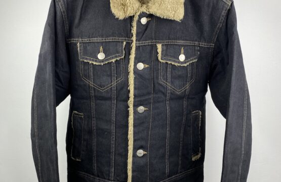 Denim heavy quality winter jacket - LARGE