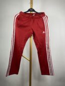 Adidas red sport track pant  - X SMALL