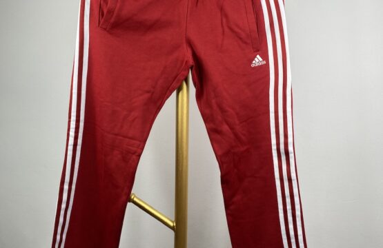 Adidas red sport track pant  - X SMALL