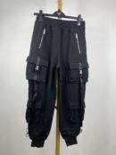 Cotton stretchable cargo joggers pant - SMALL