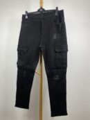 Black stretchable cargo pant - W36 L41