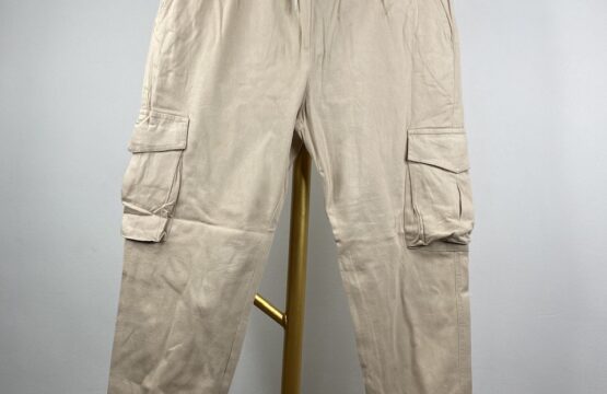 Cotton stretchable cargo pant - LARGE