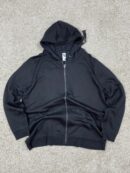 ANKO VTG ZIPPER BLACK HOODIE - 3 XL