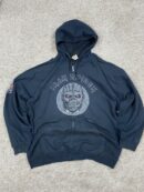 GILDAN HEAVY BLEND VINTAGE ZIPPER HOODIE - 2XL