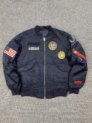 USA BOMBER WINTER JACKET - LARGE
