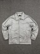 ALUMOLRU SUEDE LEATHER JACKET - LARGE