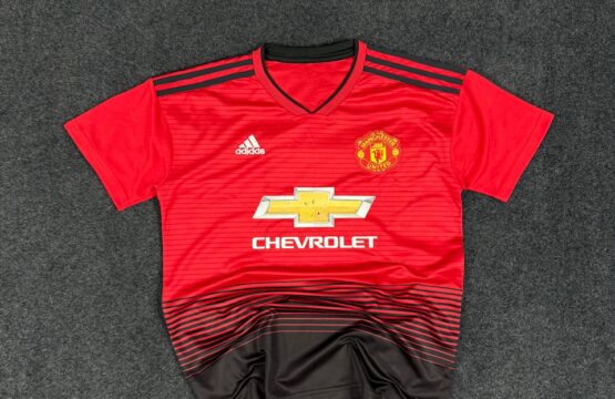 Manchester united 2018/2019 Adidas Home football shirt soccer jersey - LARGE