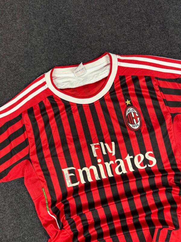 Vintage AC Milan 2011/2012 Home Rare  Football Soccer Jersey Shirt - LARGE - Image 2