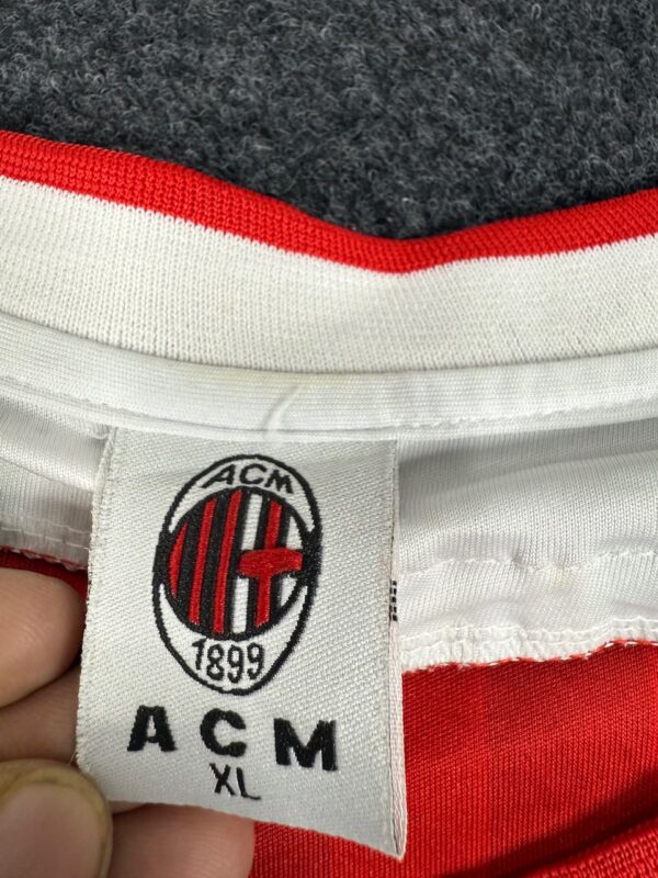 Vintage AC Milan 2011/2012 Home Rare  Football Soccer Jersey Shirt - LARGE - Image 4