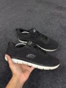 Skechers black & white casual shoes - UK 11