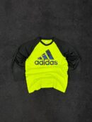 Adidas CLIMALITE 1/4 SLEEVE T-SHIRT - SMALL
