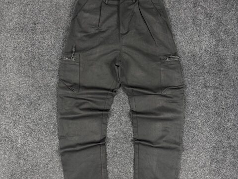 BAGGY CARGO PANTS BLACK - W28 L39