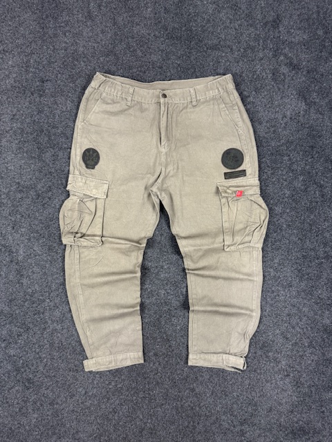 COTTON CARGO PANTS - W36 L38