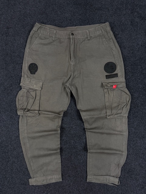 COTTON CARGO PANTS - W36 L38 - Image 5