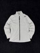 REEBOK WHITE TRACK JACKET WOMEN - SMALL