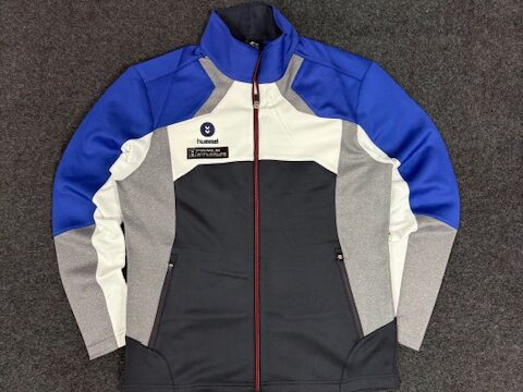HUMMEL ACTIVEWEAR TRACK JACKET - LARGE