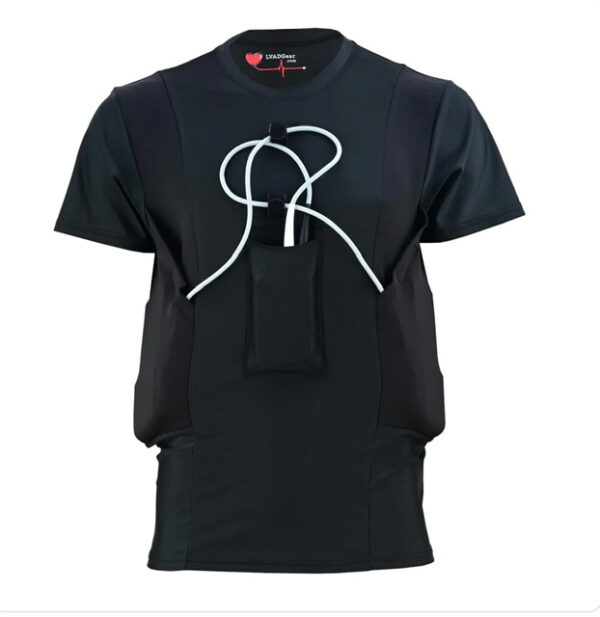 LVAD HeartMate Men Shirt Black - XL - Image 2