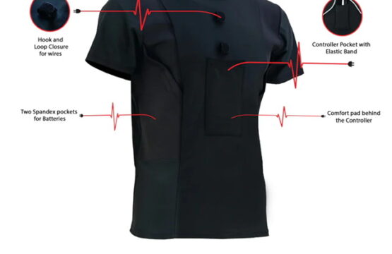 LVAD HeartMate Men Shirt Black - XL