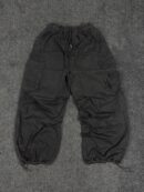 BAGGY CARGO PANTS BLACK - LARGE