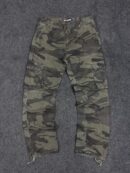 CAMOUFLAGE CARGO PANTS - W34 L43