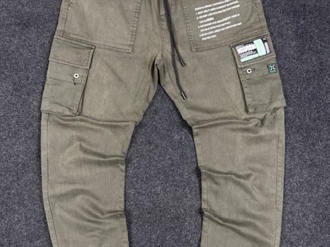 Cotton cargo pants - XL