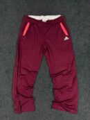 Adidas three stripes track pants women- XL