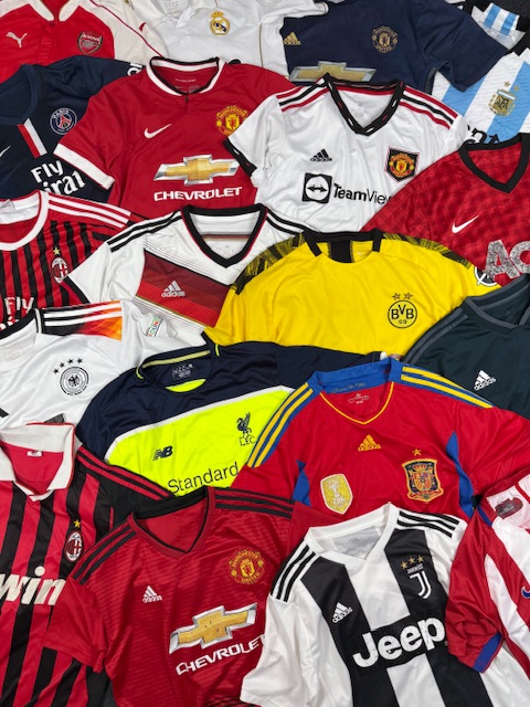Football soccer jerseys