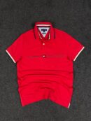 Tommy Hilfiger red polo shirts
