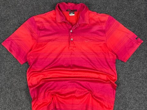 NIKE DRI FIT TIGER WOODS COLLECTION T-SHIRT - LARGE