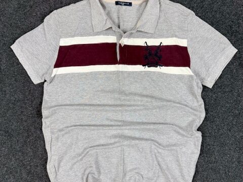 BANG BANG COTTON POLO T-SHIRT - LARGE
