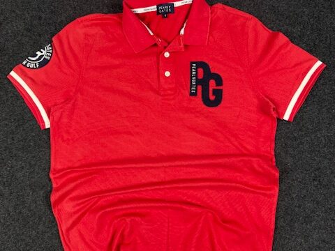 PEARLY GATES COTTON POLO T-SHIRT - XL