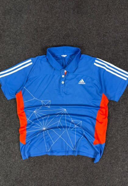 Adidas climacool activewear sports polo T-shirt - XL